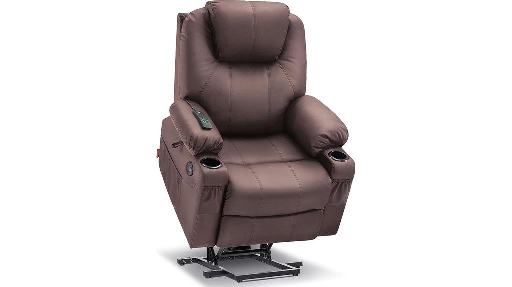 electric lift recliner with massage