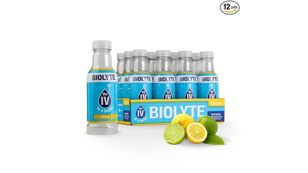 electrolyte citrus beverage pack