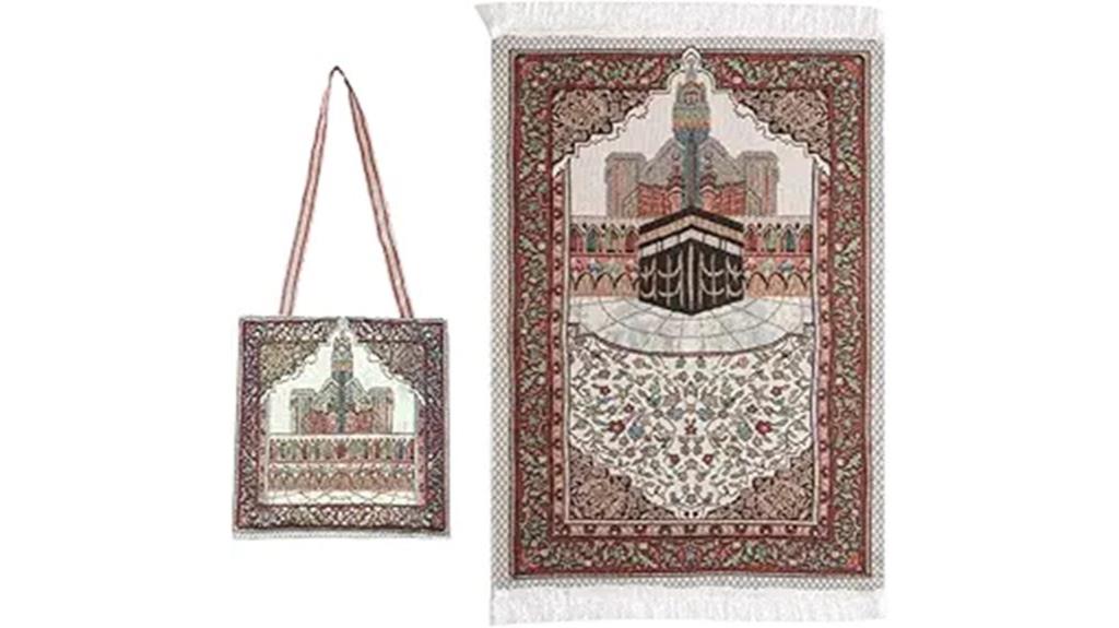 elegant prayer rug bag