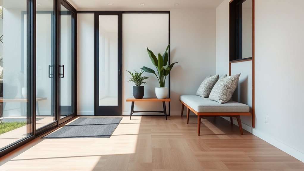 elegant zero step entrance design