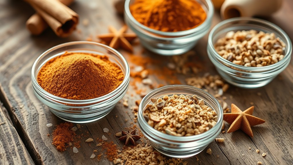 enhance flavor with warming spices