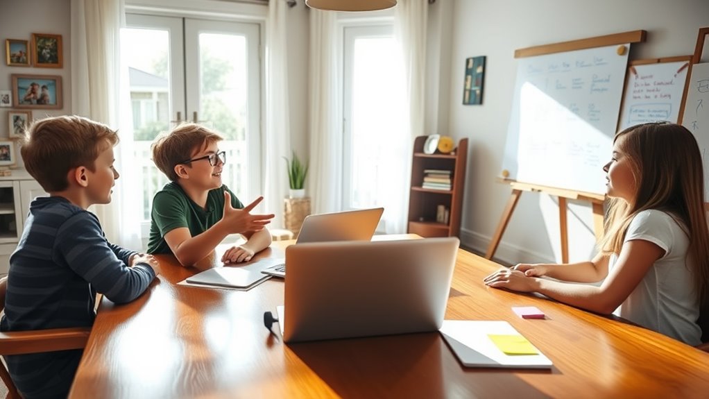 establish clear consistent communication