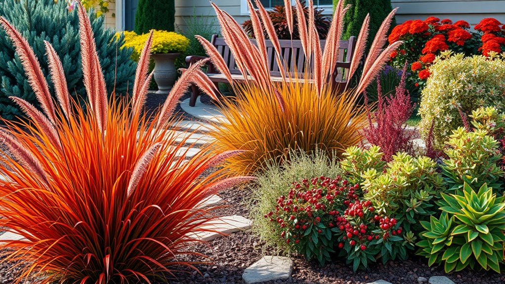 fall resistant low maintenance landscaping