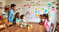 family shared care schedule