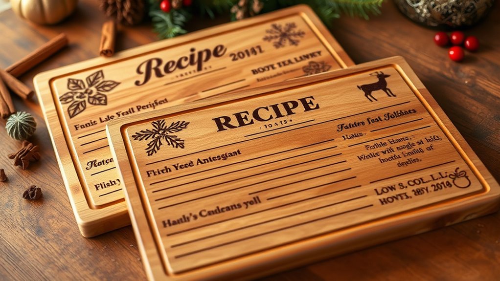 festive themed engraving ideas