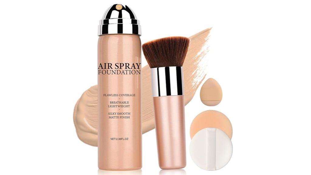 flawless skin airbrush makeup