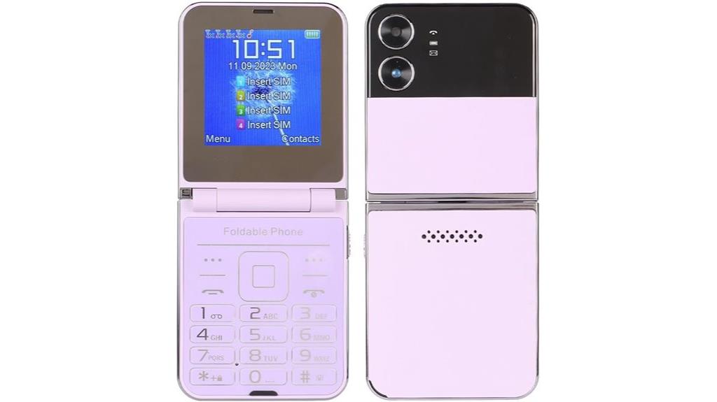 flip phone with dual screens