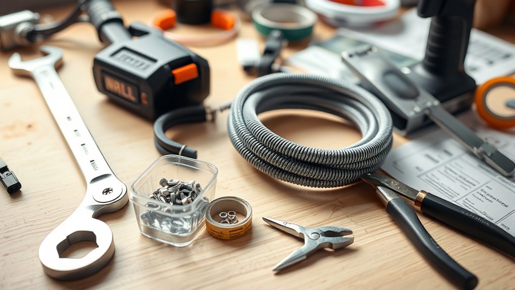 gather tools and materials