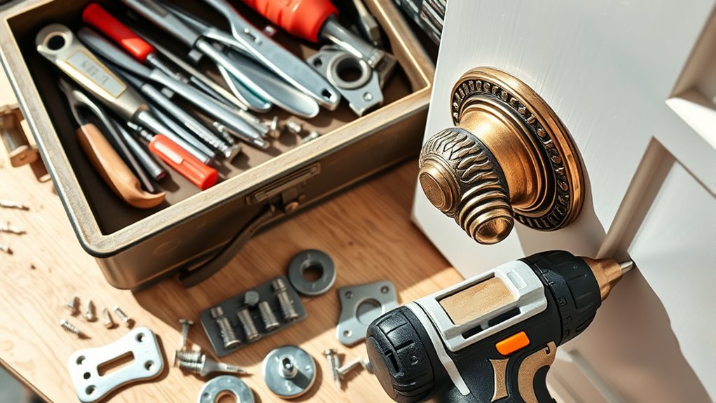 gather tools and materials