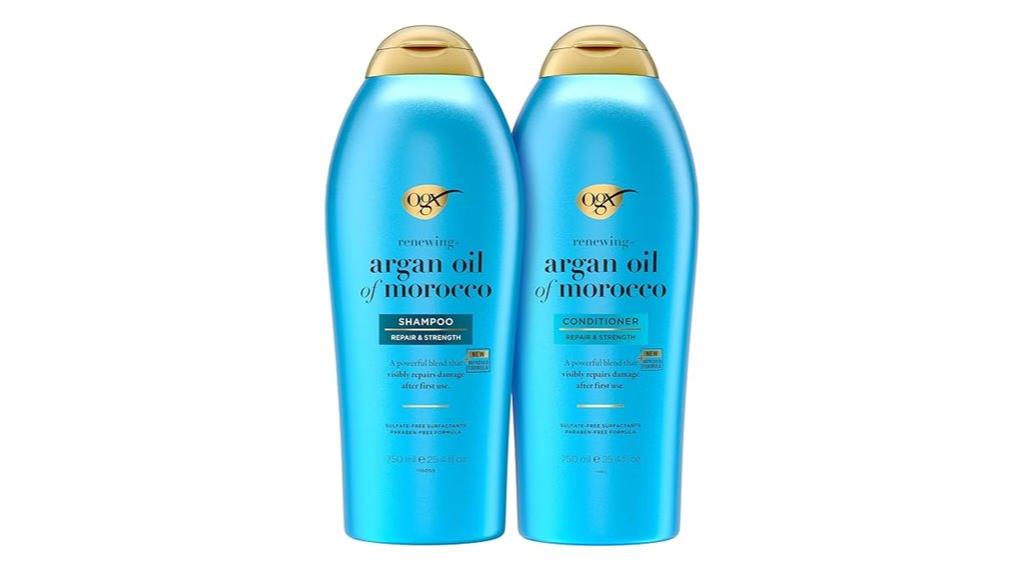 hair care with argan oil