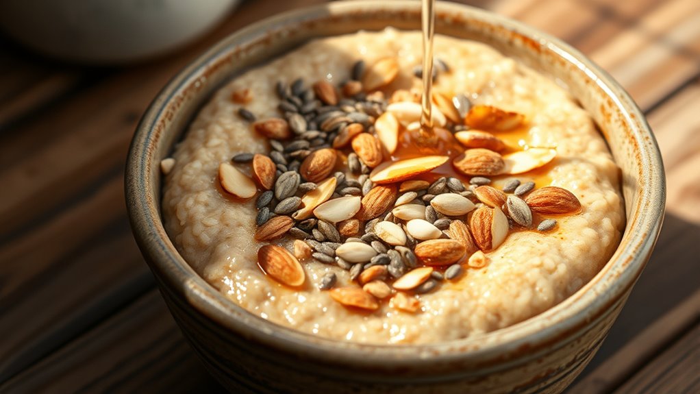healthy fiber rich breakfast