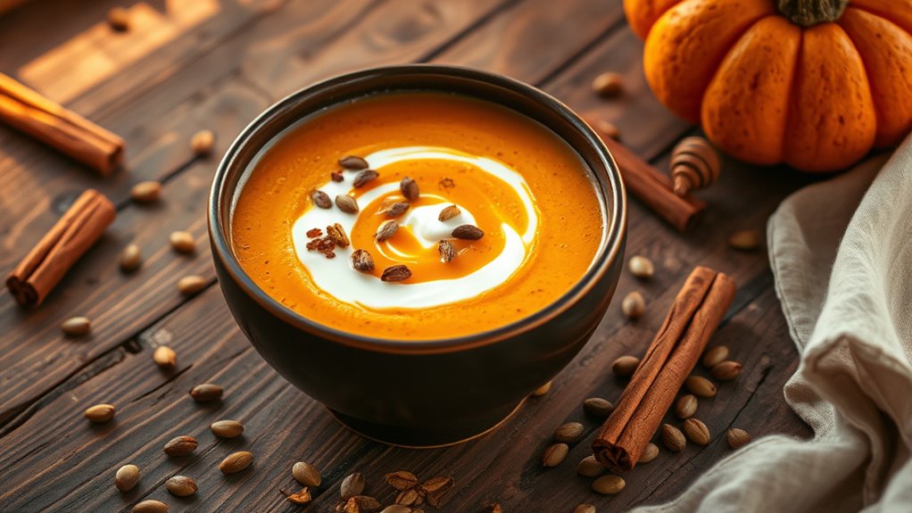 healthy flavorful pumpkin soup