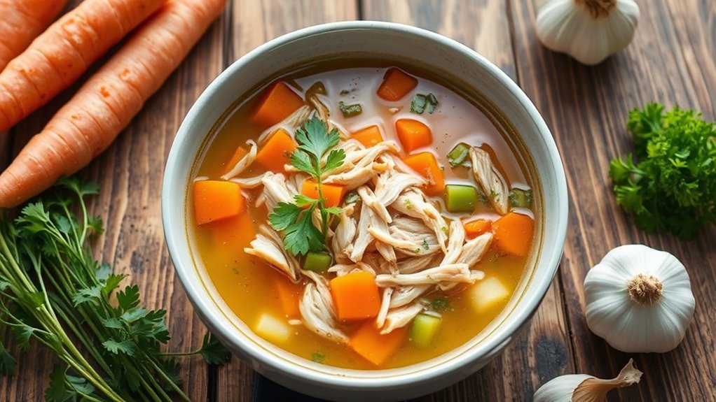 hearty nutritious veggie soup