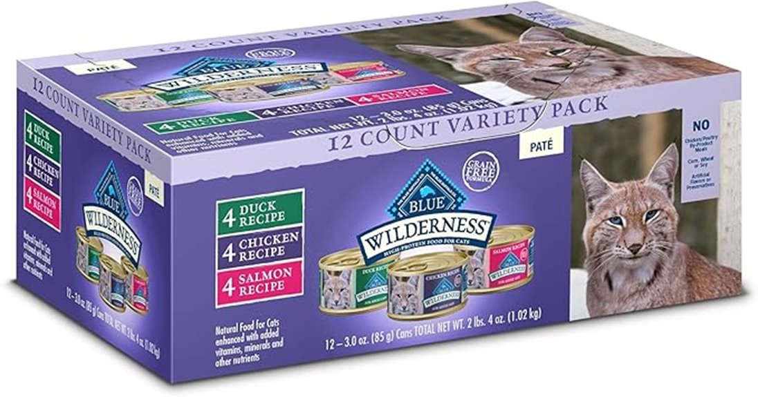 high protein wet cat food