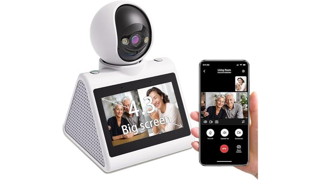 high resolution two way camera