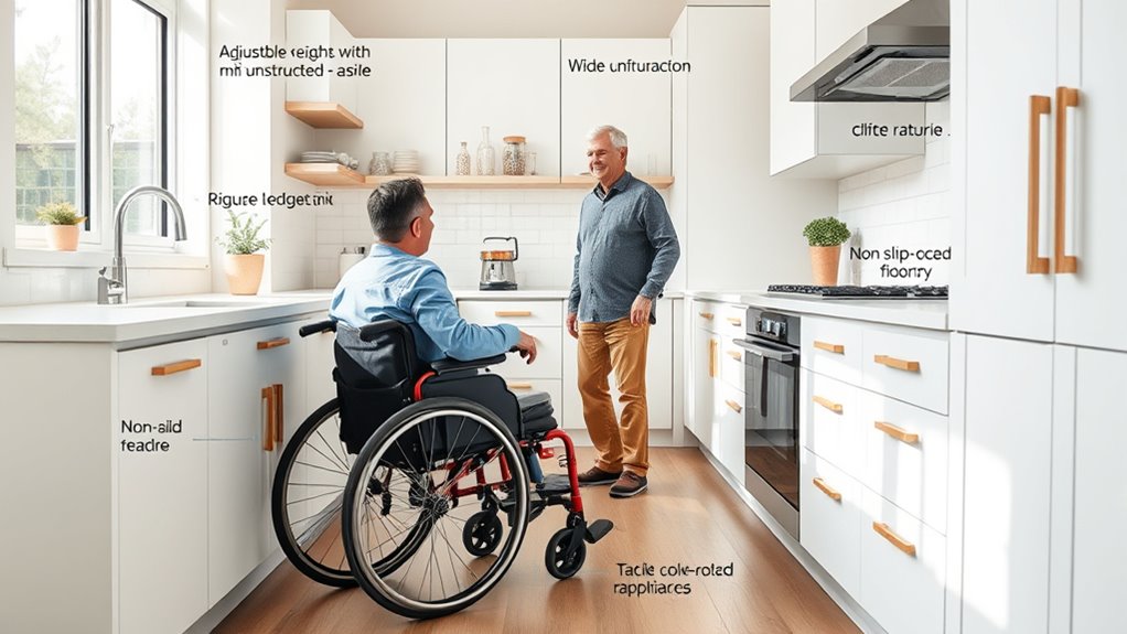 inclusive safety kitchen design