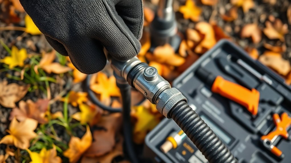 inspect repair insulate drain