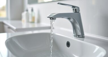 installing a motion faucet