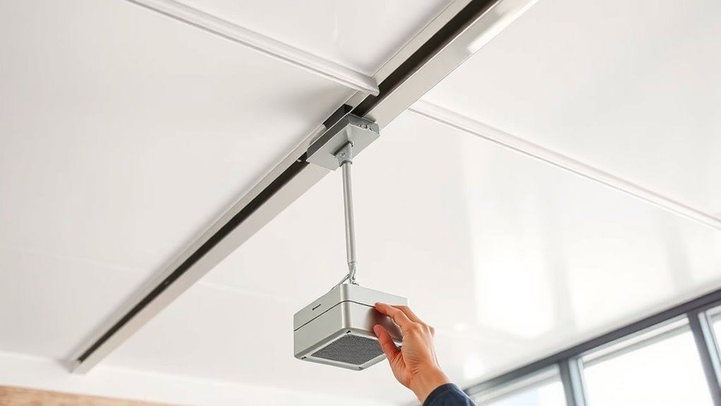 installing ceiling track lifts