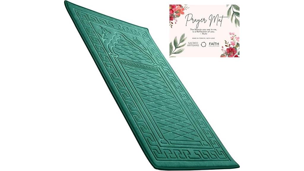 islamic prayer rug cushion