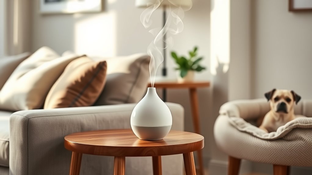 keep diffuser away safely