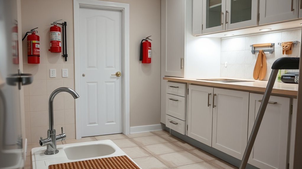 kitchen safety precautions emphasized