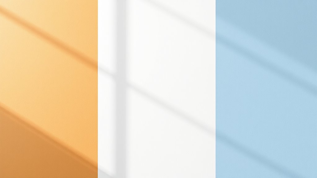 light temperature influences color perception