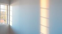 lighting changes wall perception
