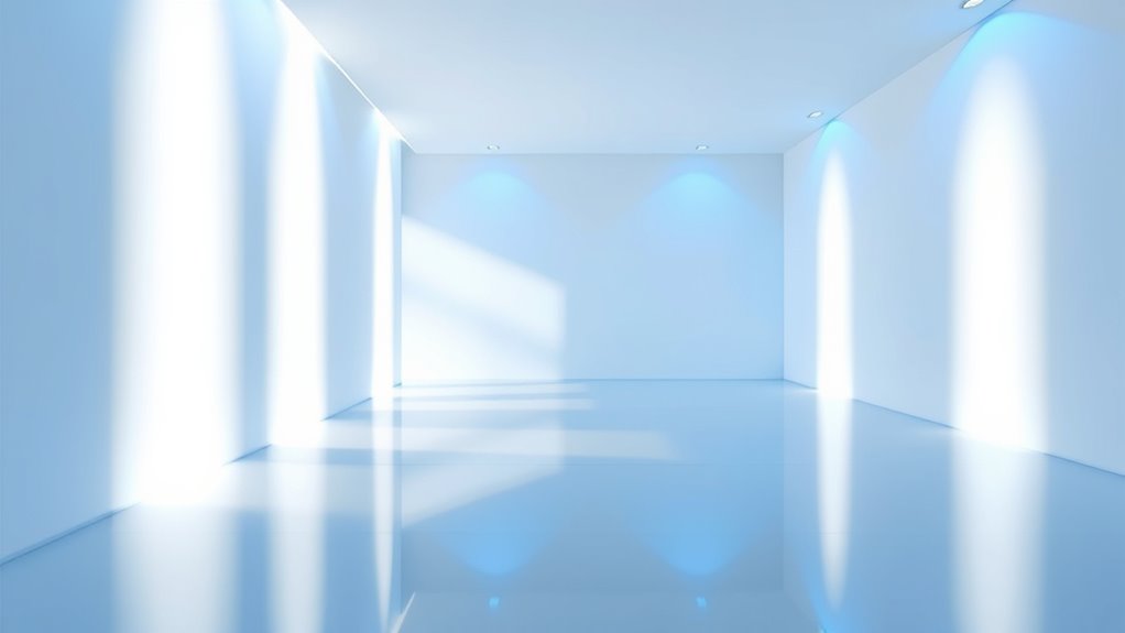 lighting enhances wall vibrancy