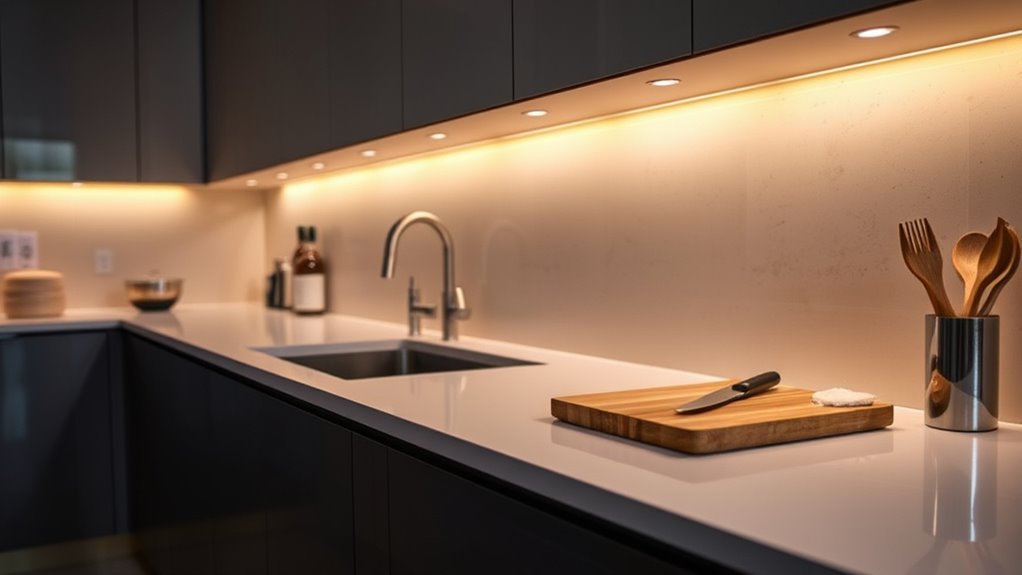 lighting factors for cabinets