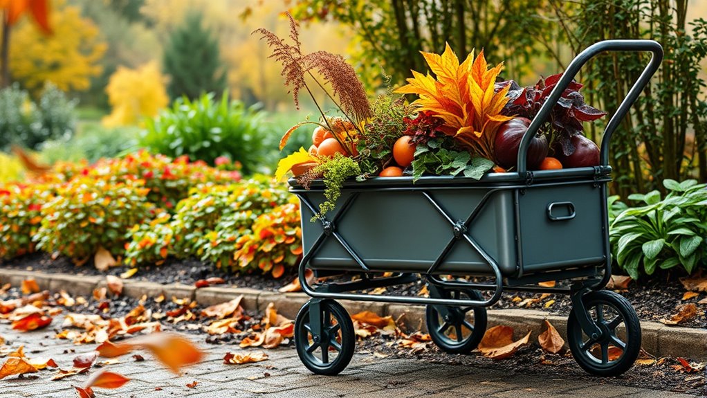 lightweight durable gardening carts