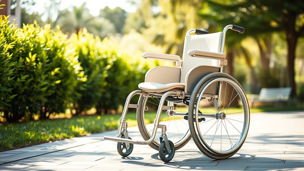 lightweight safe comfortable wheelchair
