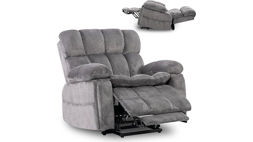 luxury heated massage recliner