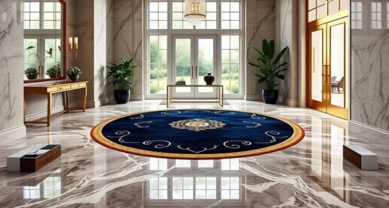 luxury yilong foyer rugs