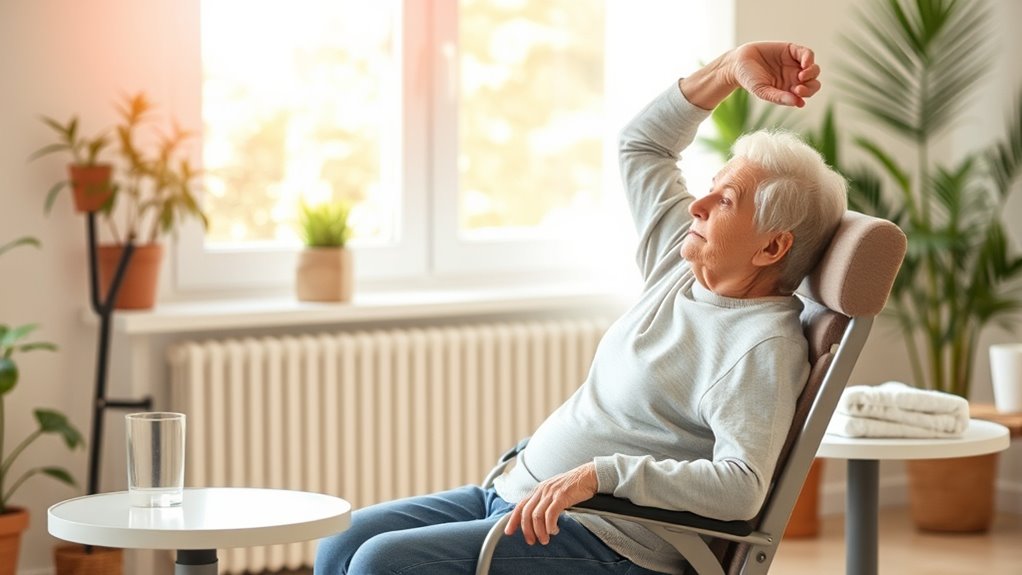 maintain proper posture and breathing
