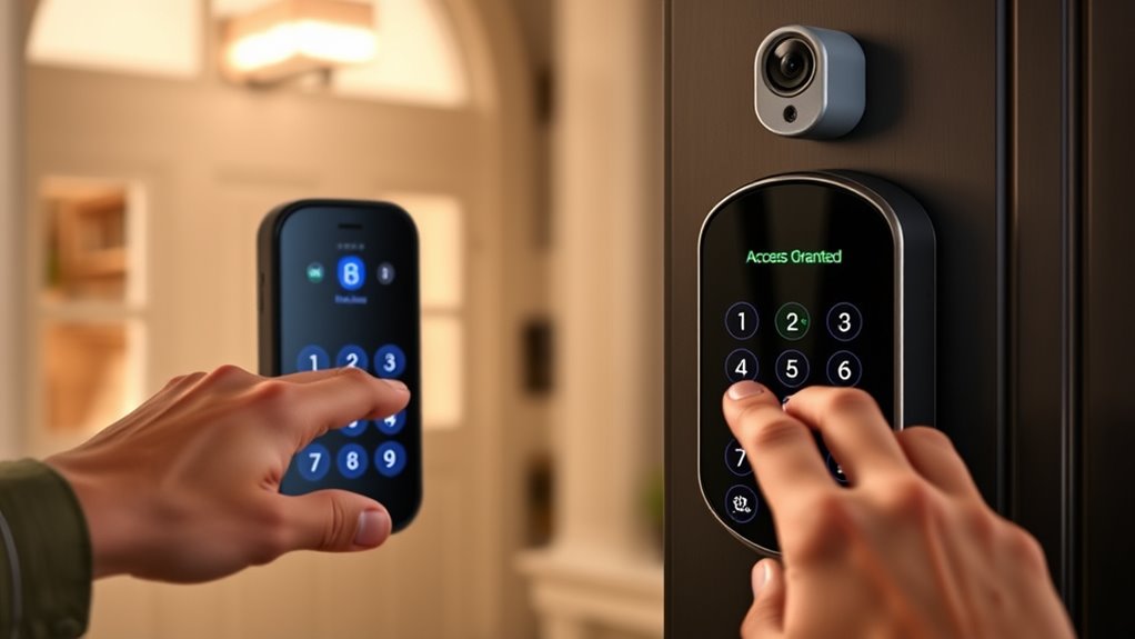 manage access codes safely