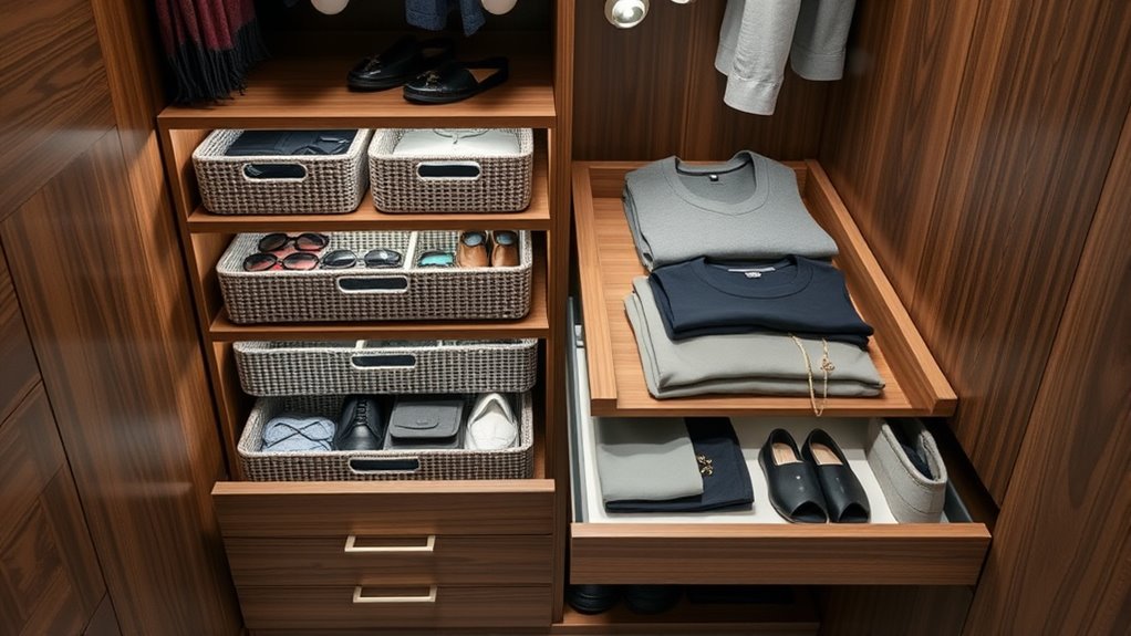 maximize space with organization