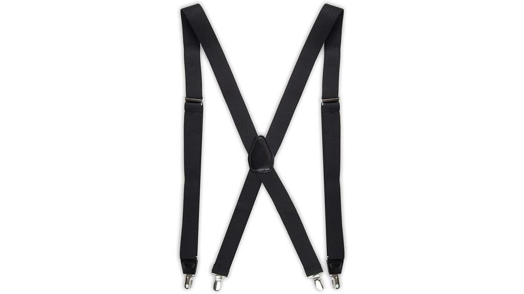 men s solid suspender