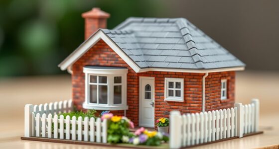 miniature 3d family home