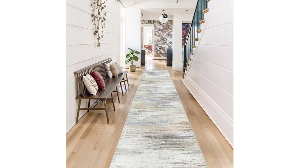 modern long runner rug