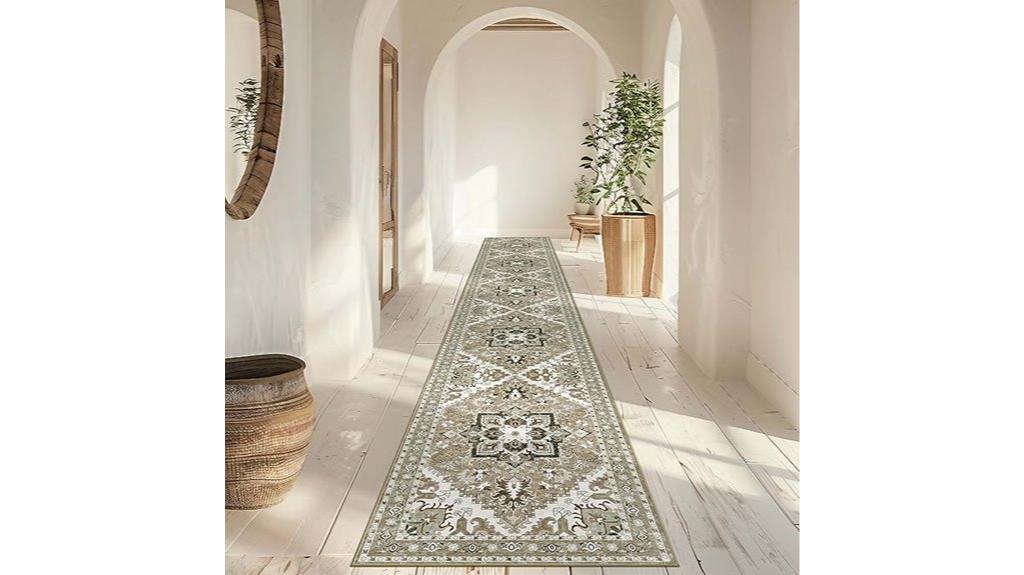 non slip hallway rug