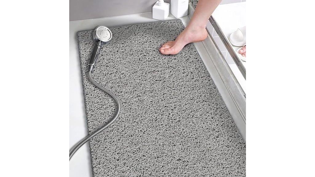 non slip pvc shower mat