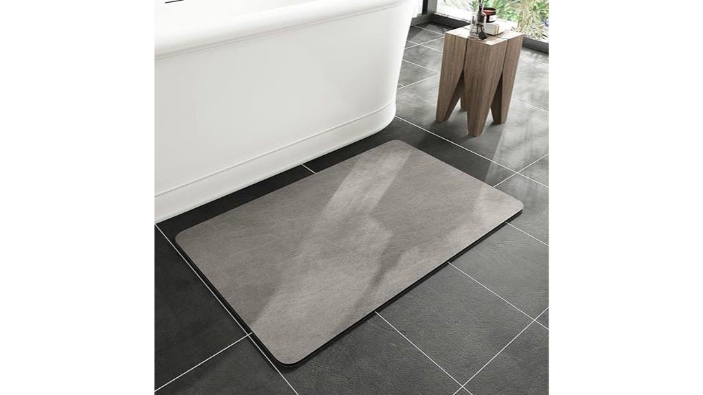 non slip quick dry bath rug
