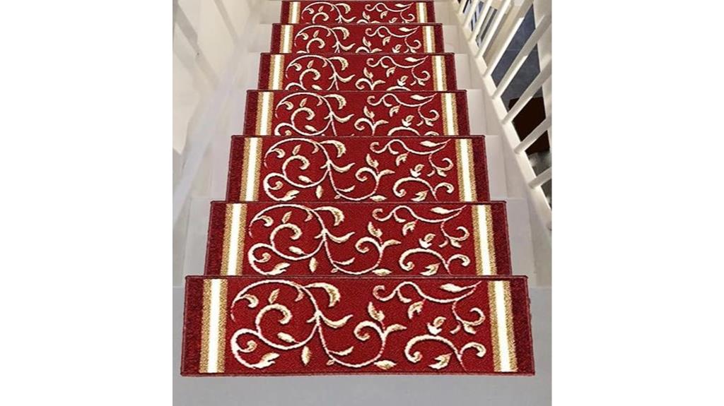 non slip stair tread set