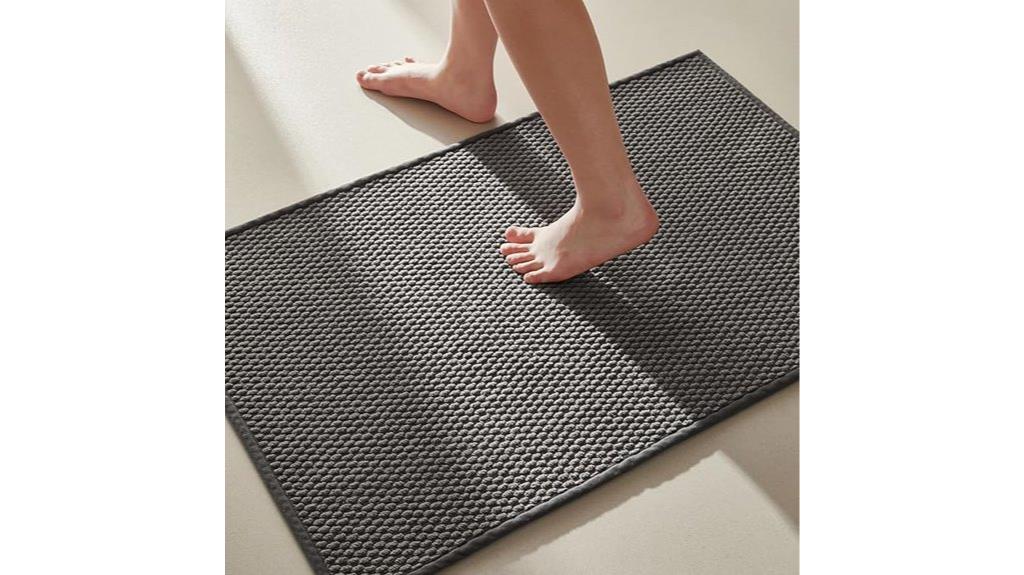 non slip washable bathroom rug