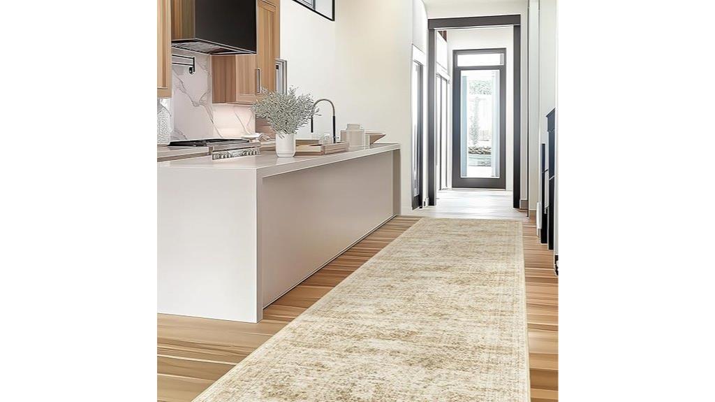 non slip washable kitchen rug