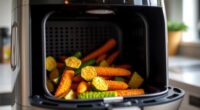 oil free crispy veggie tips