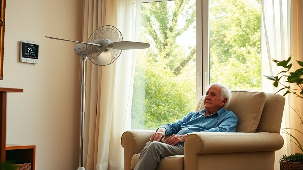 optimize fan and ac use