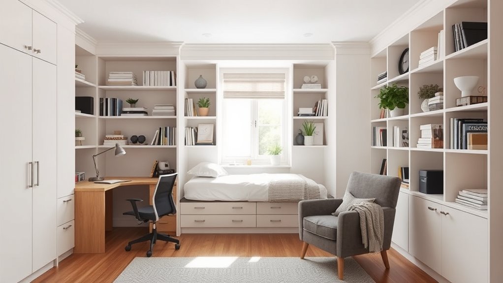 organize declutter maximize space