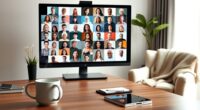 organize virtual caregiver meeting